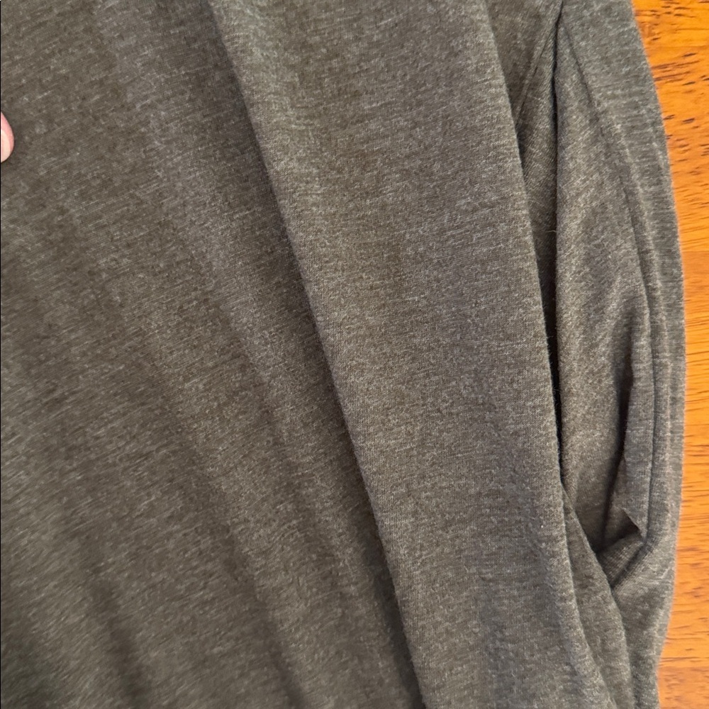 NATURAL LIFE Charcoal Gray Maxi Jumpsuit one size - Picture 10 of 12